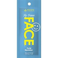 1 packet Hempz My Happy Face Facial Maximizer Dark Tan Intensifiers w/Tyrosin 0.175oz