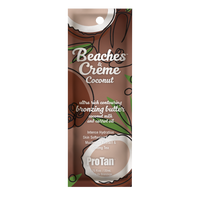 1 packet Beaches & Crème Coconut Ultra Rich Intense Hydrating Bronzing Butter .75oz