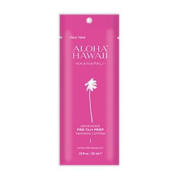 1 packet Aloha Hawaii Kaanapali Step 1 Pre-Tan Prep .75oz