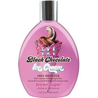 Brown Sugar 400x Double Dark Bronzer Black Chocolate Ice Cream Ultra Avanced Bronzing Gelato 13.5oz