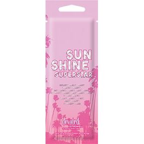 1 packet Sunshine Superstar Bronzer Free Light Defusing Optimizer w/Silicones Indoor/Outdoor .5oz