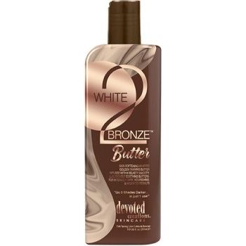 White to Bronze Butter Bronzer Free Dark Tanning Butter Infused w/6 Glow Enhancing Butters 8.5oz