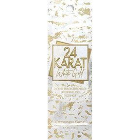 1 packet 24 Karat White Gold Bronzer Gold Of Pleasure Oil - Squalane & Hyaluronic Acid .5oz
