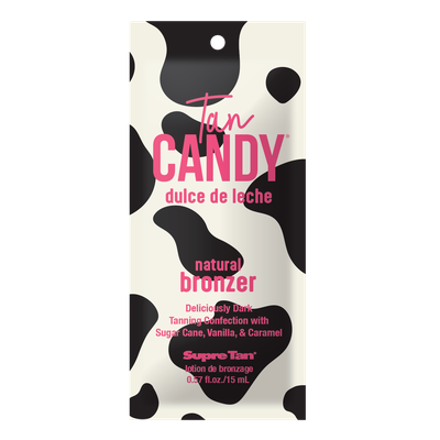1 free packet Tan Candy Dulce de Leche Powerful Natural Bronzers .57oz