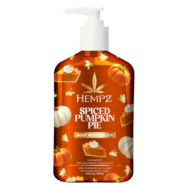 Hempz Spiced Pumpkin Pie Body Moisturizer 8.5oz Limited Edition