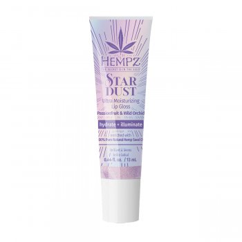 Hempz Star Dust Lip Gloss w/Silver Shimmer 0.44 oz