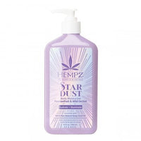 Hempz Star Dust Body Moisturizer w/Silver Shimmer 17oz