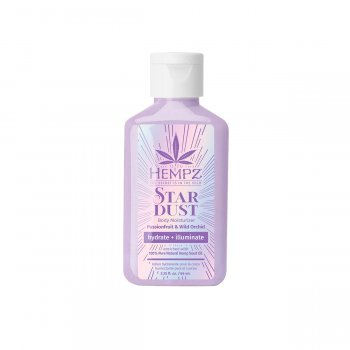 Hempz Star Dust Body Moisturizer w/Silver Shimmer 2.25oz