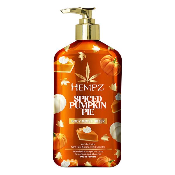 Hempz Spiced Pumpkin Pie Body Moisturizer 17oz Limited Edition