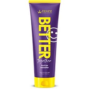 Hempz Better Together Dual Use Intensifier provides beautiful color plus it’s Silicone free and can be used to UV, Spray Tan and Red Light Therapy 9oz