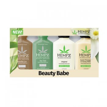 Hempz Beauty Babe 4 Count 2.25 Each Liomited Edition