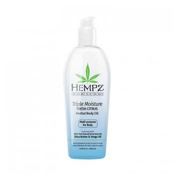 Hempz Herbal Body Oil Triple Moisture  6.5 oz