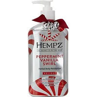 Hempz Peppermint & Vanilla Swirl Body Moisturizer 17oz Limited Edition