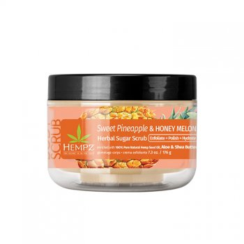 Hempz Sweet Pineapple & Honey Melon Sugar Scrub 7.3 oz.