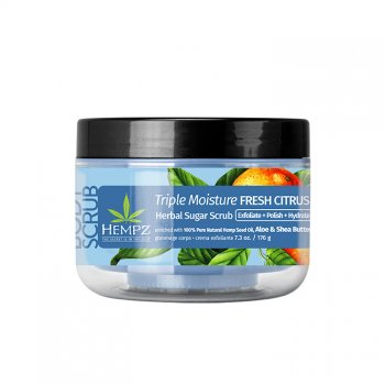 Hempz Triple Moisture Sugar Scrub 7.3oz