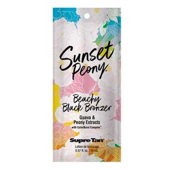 1 packet Sunset Peony DHA Bronzers Black Walnut, Henna & Caramel Provide Instant Color .57oz