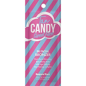 1 free packet  Tan Candy Sweet Face BB Facial Bronzer Skin Firming 0.175oz