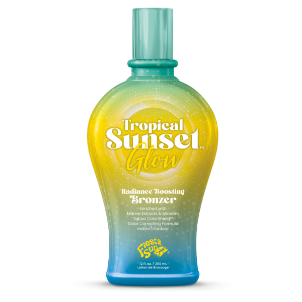 Tropical Sunset Glow Radiance Boosting Bronzer Indoor/Outdoor Formula 12oz