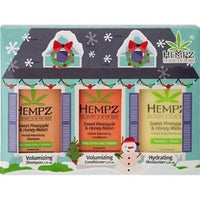 Hempz Sweet Pineapple & Honey Melon Hair & Body Holiday Gift Set 3 Count Limited Edition