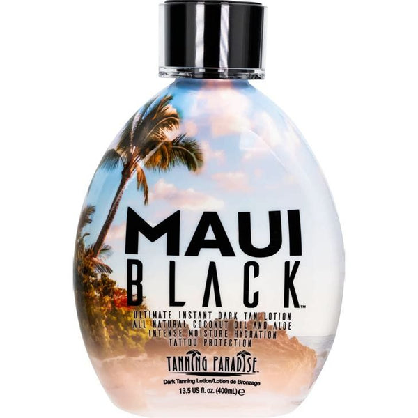 Maui Black Ultra Instant Dark w/ Intense Moisture Hydration & Tattoo Protection 13.5oz