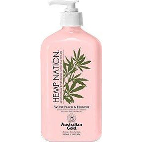 Hemp Nation White Peach & Hibiscus Tan Extender 18oz TOP SELLER!