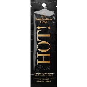 1 packet Australian Gold Hot Black DHA Bronzer w/FadeDefy .5oz