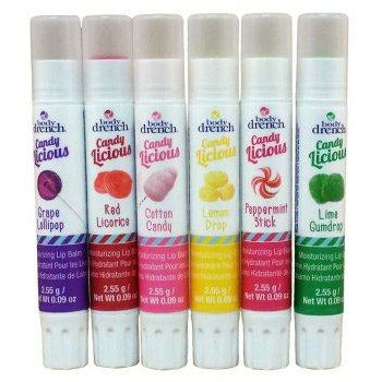 1 Candy Licious Assorted Lip Balm by Body Drench 0.09oz