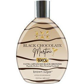 Double Dark Black Chocolate Martini 400x Advanced Black Bronzer w/Skin Firming 13.5oz