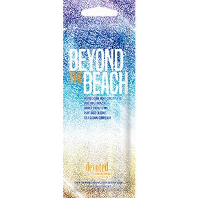 1 packet Beyond The Beach Intensely Dark Highly Concentrated Vivid Bronzer Plant Based Silicones .5 oz