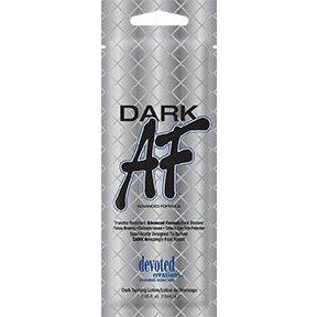 1 packet Dark AF Transfer Resistant Advanced Dark Bronzer Plateau Breaking Electrolyte Infused Tattoo & Color Fade .5oz