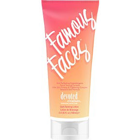 Famous Faces Skin Perfecting Hypoallergenic Facial Tanning Formula With Skin Firming & Tightening Complex 3.4oz