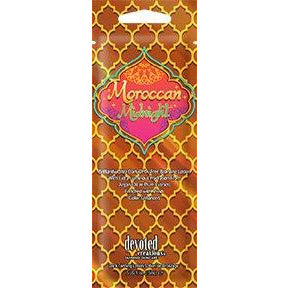 1 packet Moroccan Midnight Ultra Dark DHA- Streak & Stain Free Bronzer .5oz