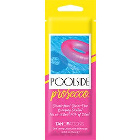 1 free packet Poolside Prosecco Streak-Free/ Stain-Free Natural Bronzer .5oz