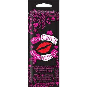 1 packet You Cant Swim with Us Dramatically Dark Tan Enhancer .5oz