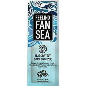 1 packet Feeling FanSea Dark DHA Bronzer w/Tattoo ColorShield Technology .75 oz