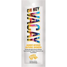 1 free packet Oh Hey Vacay Natural Streak Free Bronzer Mango Infused .75oz