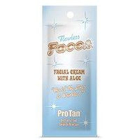 3 packets Flawless Face Fragrance Free Facial w/Aloe Hypo-Allergenic  .017oz