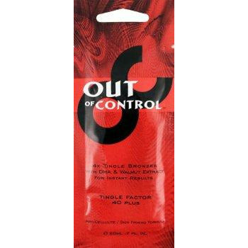 1 packet OC Out of Control 4x Tingle Bronzer Instant Results .7oz