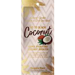 1 free packet Go to Black Coconut Instant Bronzing Complex with powerful DHA Bronzers .57oz