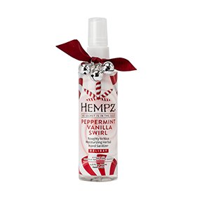 Hempz Peppermint Vanilla Swirl Hand Sanitizer 4.22oz  Holiday Limited Edition