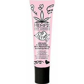 Hempz Lip Action Wild Orchid & Sweet Orange Lip Gloss .044oz Limited Edition