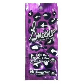 1 packet Snooki Ultra Dark 70XBlack Bronzer w/ Skin Firm & Toning .5oz