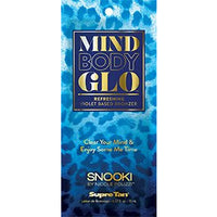 1 packet Snooki Mind Body Glo Violet Based Bronzer w/Tattoo ColorShield .5oz