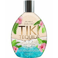 Tiki Tequila 400X Double Shot Ultra Plateau-Busting Agave Tattoo Enhancing Superbronzer 13.5oz