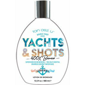 Yachts & Shots 400X Double Shot Bronzer Super Dark Ocean Mineral & Sea Salt Cocktail 13.5oz