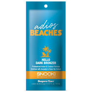 1 free packet Snooki Adios Beaches Hello Dark Bronzer DHA plus Natural Bronzers .57oz