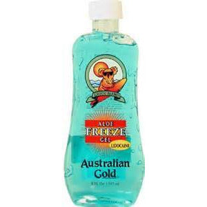 Australian Gold Aloe Freeze Gel 4 sunburn relief 8z