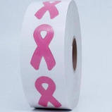Breast Cancer Awareness Stickers 1000 ct