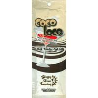 1 packet Coco Loco 50x Bronzer 15x Accelerator w/Caffeine .7oz