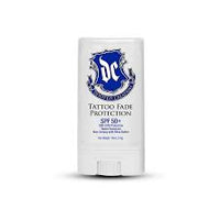 DC Tattoo Stick 50+ UVA & UVB Protection Water Resistant .49oz Blue